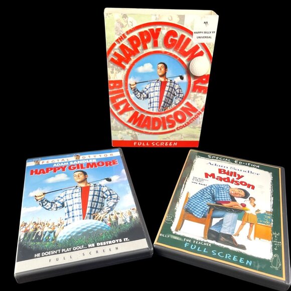 The Happy Gilmore & Billy Madison Collection Full Screen Special Edition 2 DVD S - Picture 2 of 6